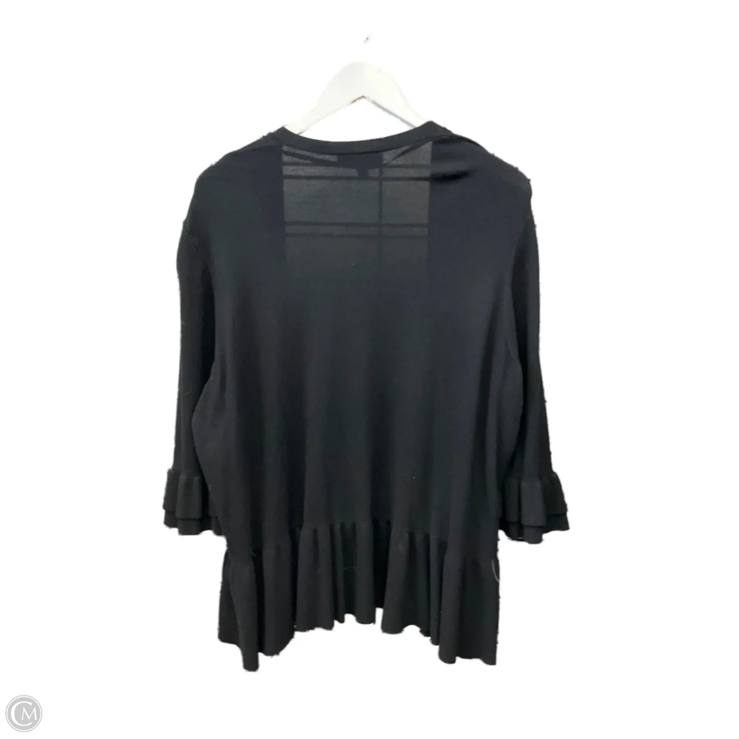 Sweater Cardigan By Lane Bryant In Black, Size: Xl