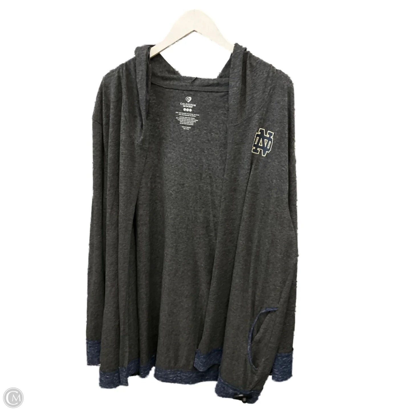 Cardigan By Colosseum In Grey, Size: 3x