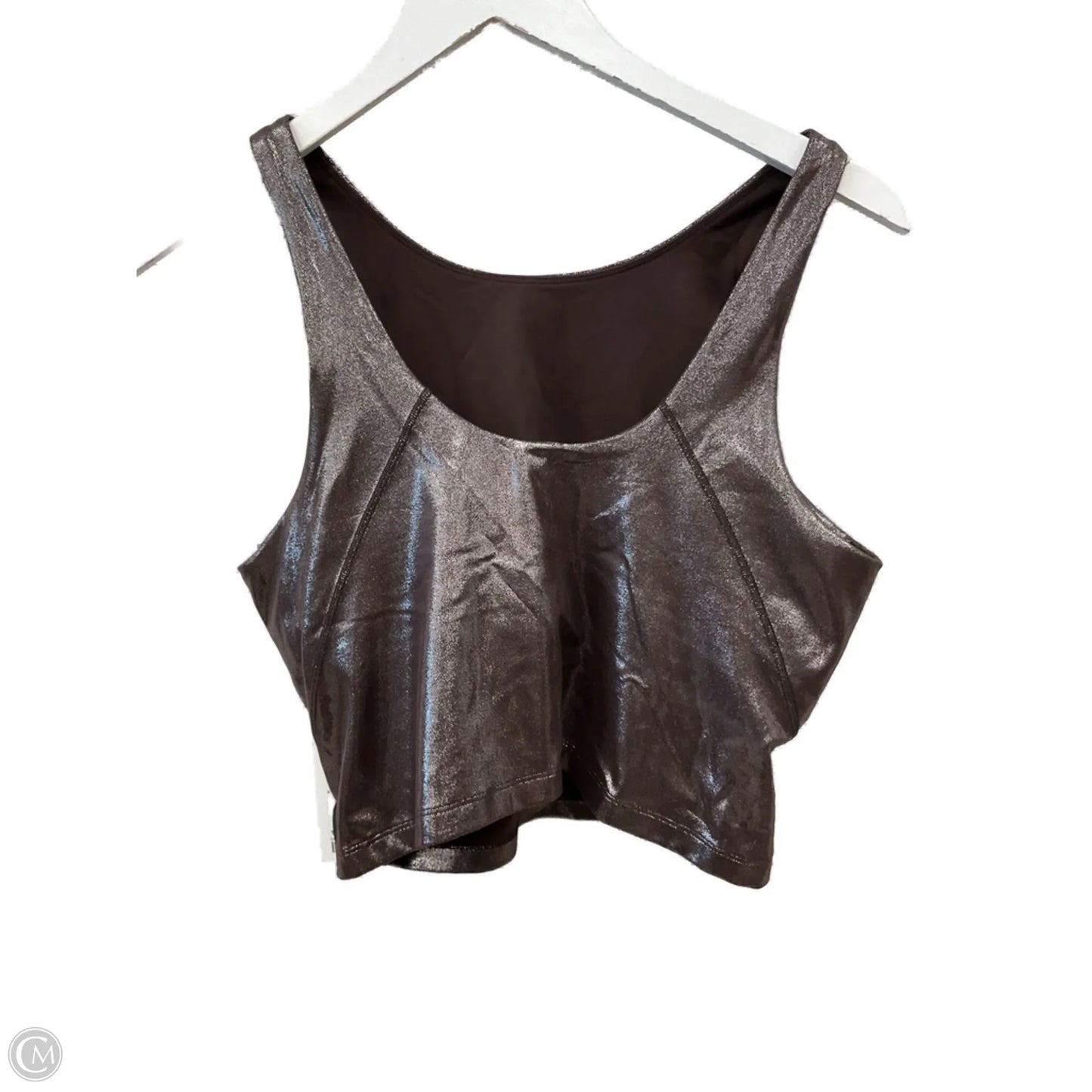 Athletic Tank Top By Lululemon In Brown, Size: L