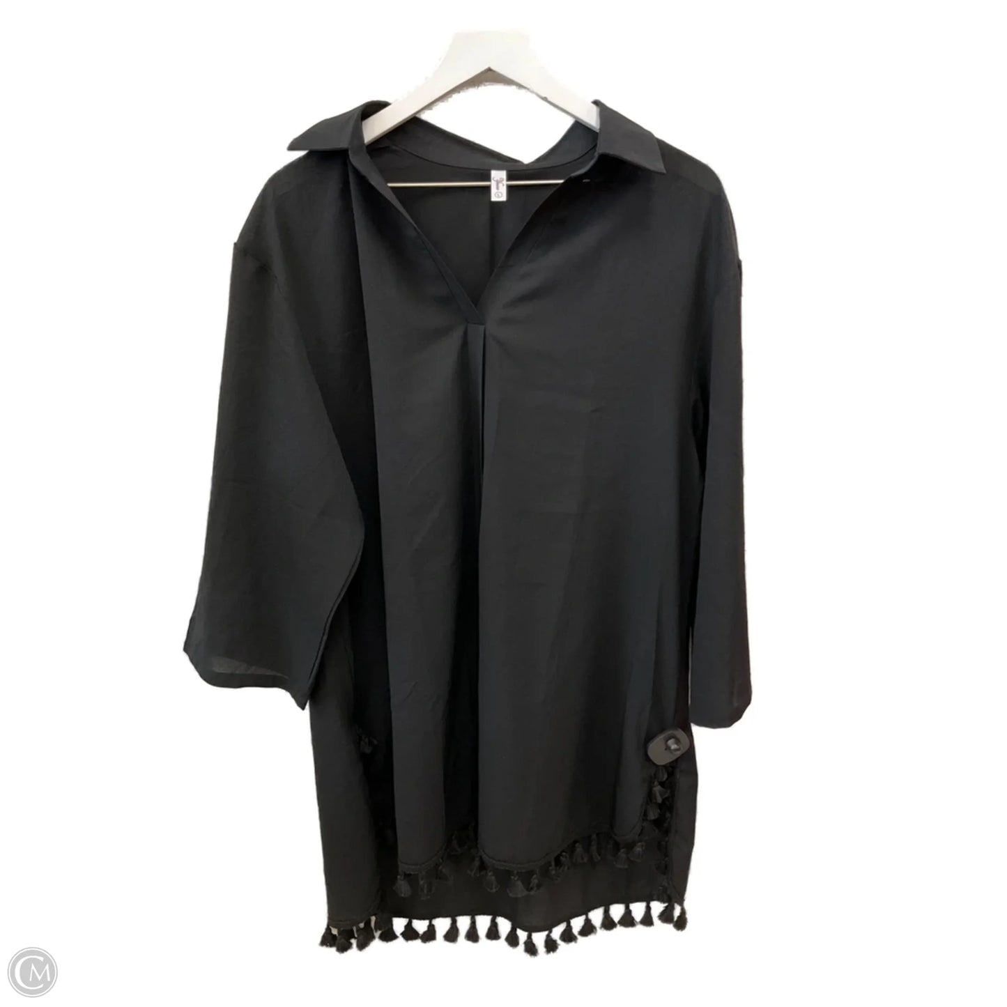 Swimwear Cover-up By Cmf In Black, Size: L