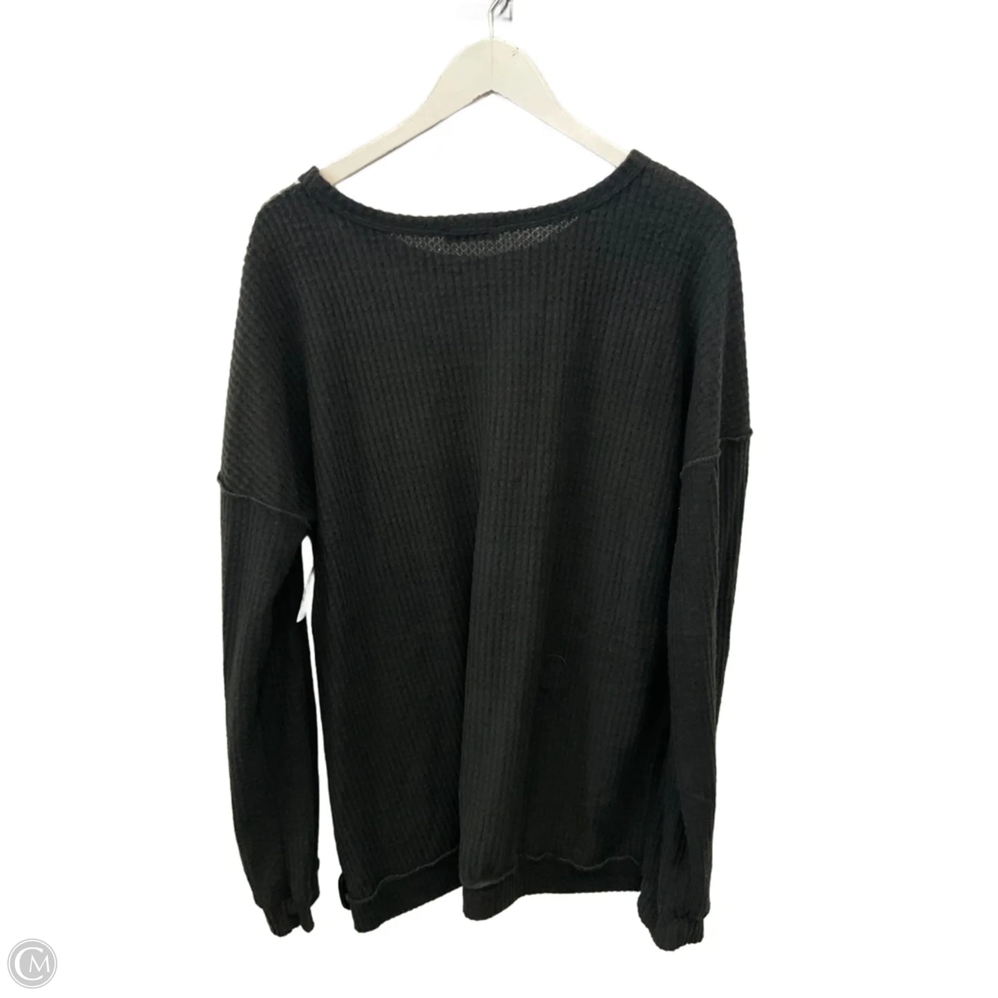 Top Long Sleeve By Heimish Usa In Grey, Size: 3x