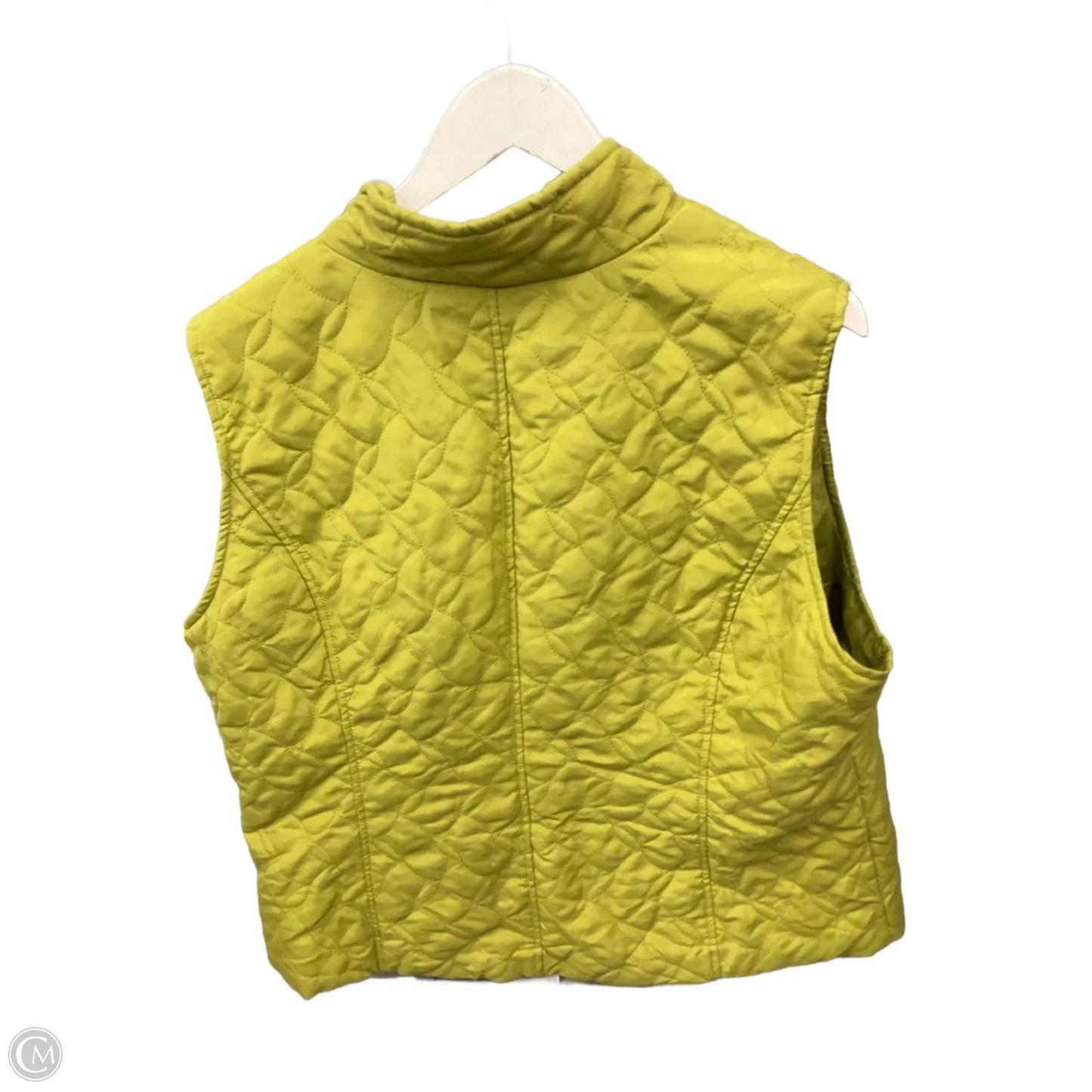 Vest Puffer & Quilted By Christopher And Banks In Green, Size: Xl
