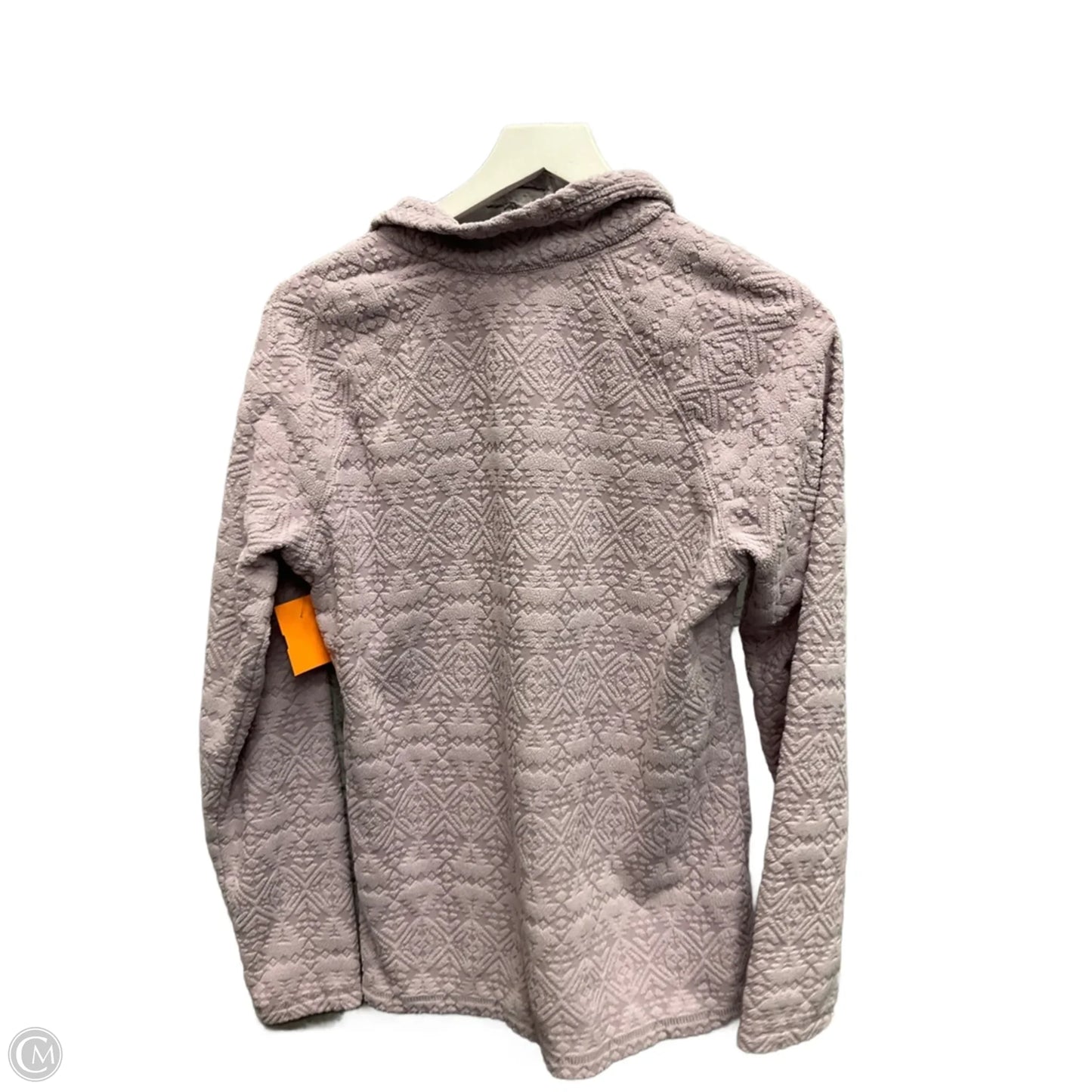 Sweatshirt Collar By Eddie Bauer In Purple, Size: M