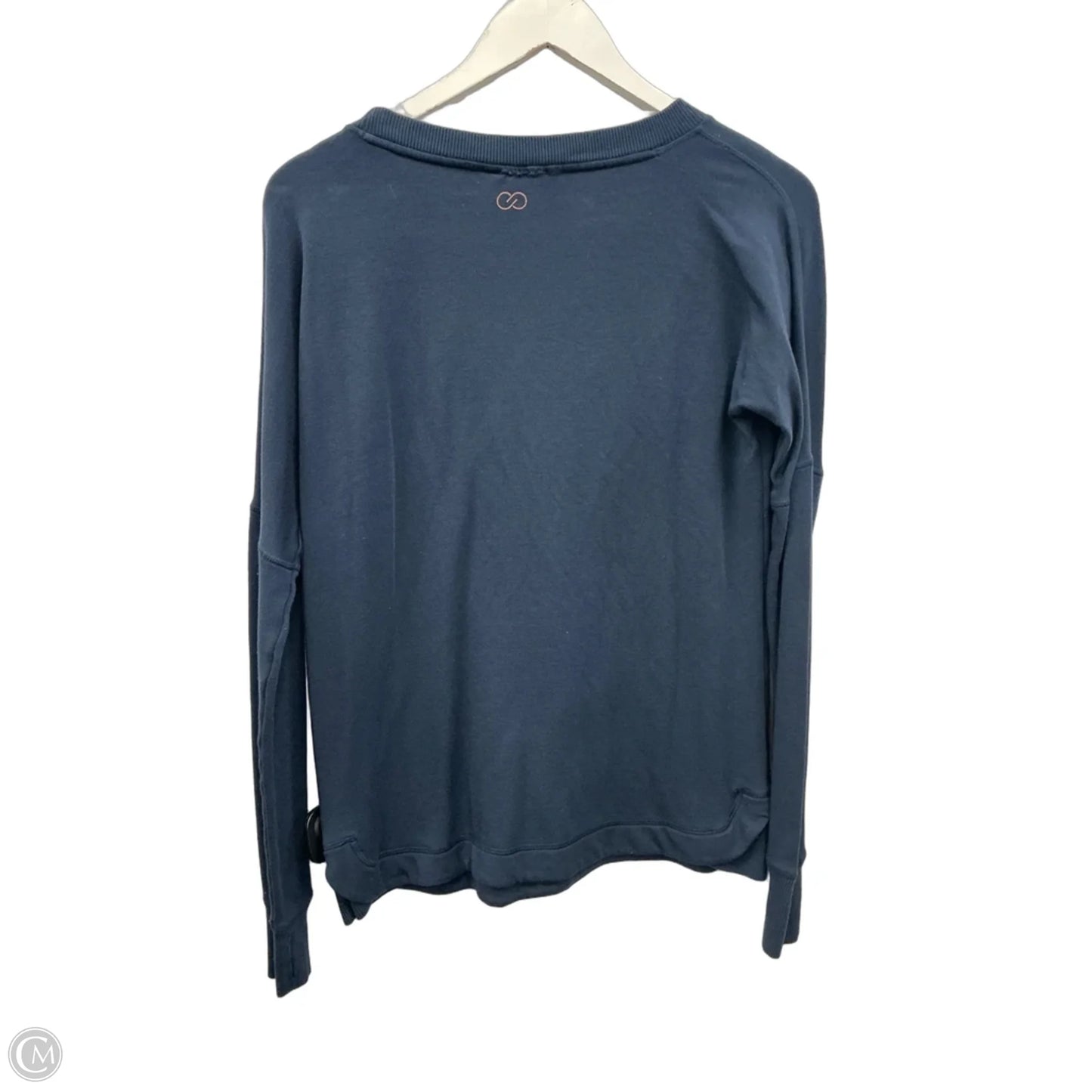 Athletic Sweatshirt Crewneck By Calia In Navy, Size: S