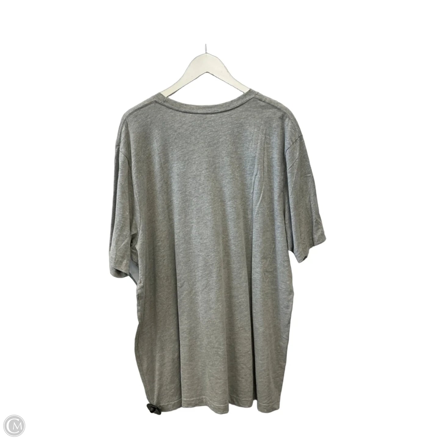 Top Short Sleeve By Bella + Canvas In Grey, Size: 3x