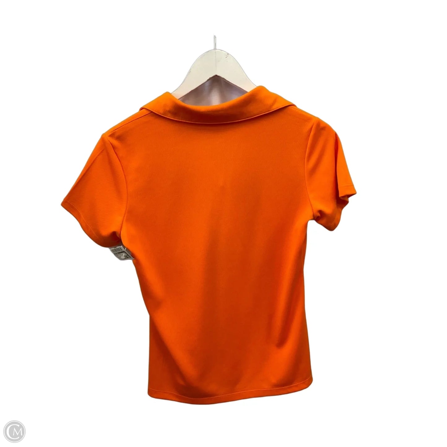 Athletic Top Short Sleeve By Lady Hagen In Orange, Size: S