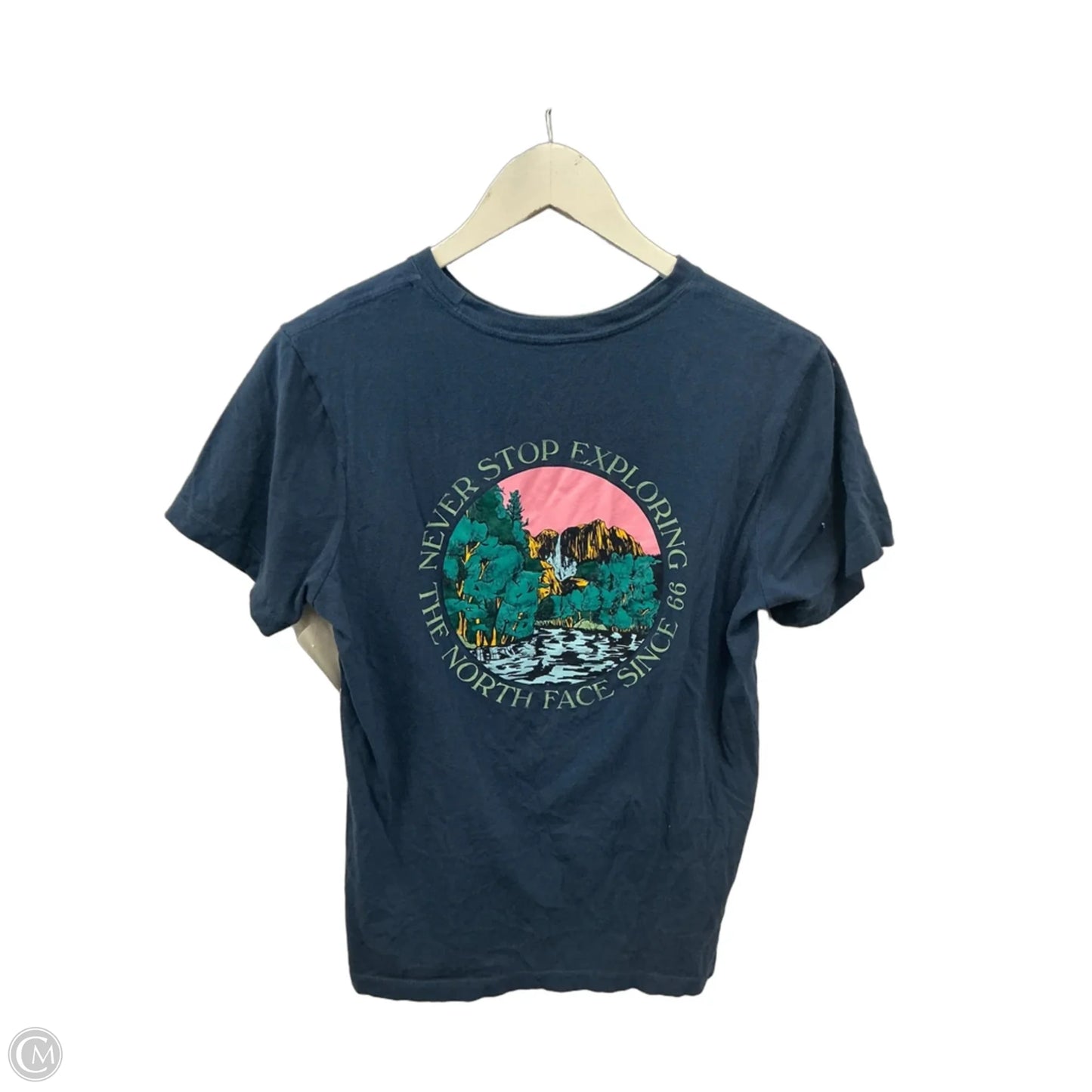 Top Short Sleeve Basic By The North Face In Blue, Size: M