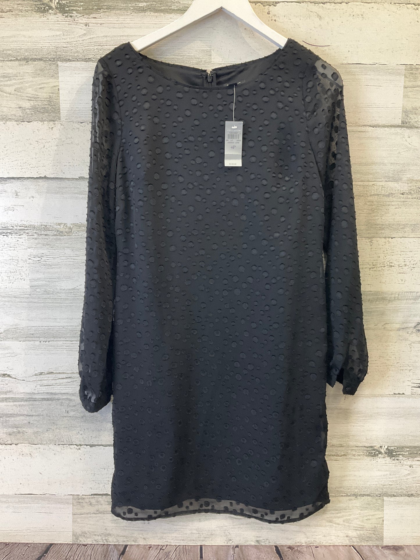 Black Dress Casual Short Ann Taylor, Size Petite S
