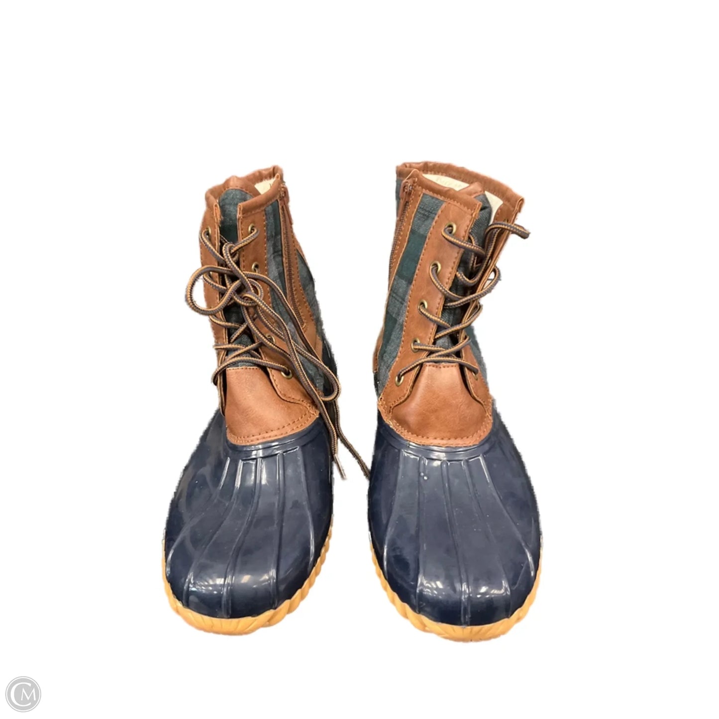 Boots Ankle Flats By Sporto In Navy, Size: 10
