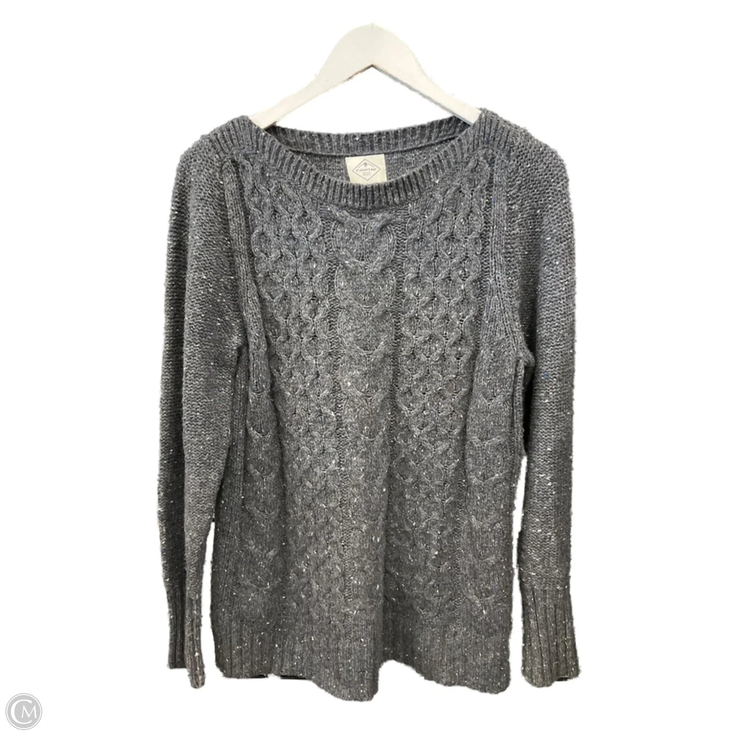 Sweater By St Johns Bay In Grey, Size: L