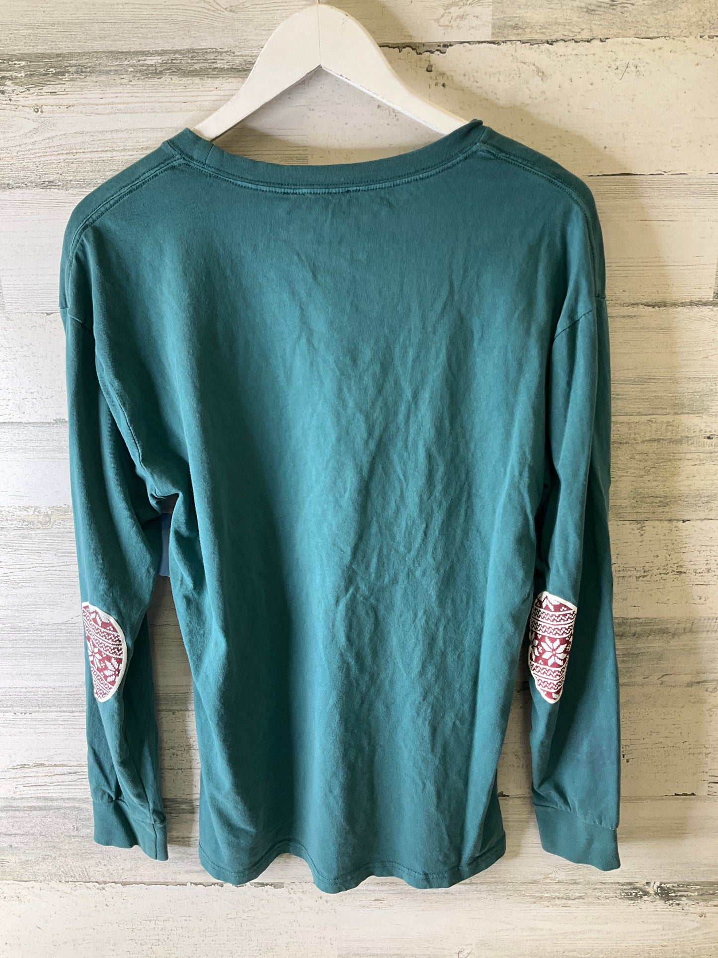 Top Long Sleeve By Clothes Mentor In Green, Size: L