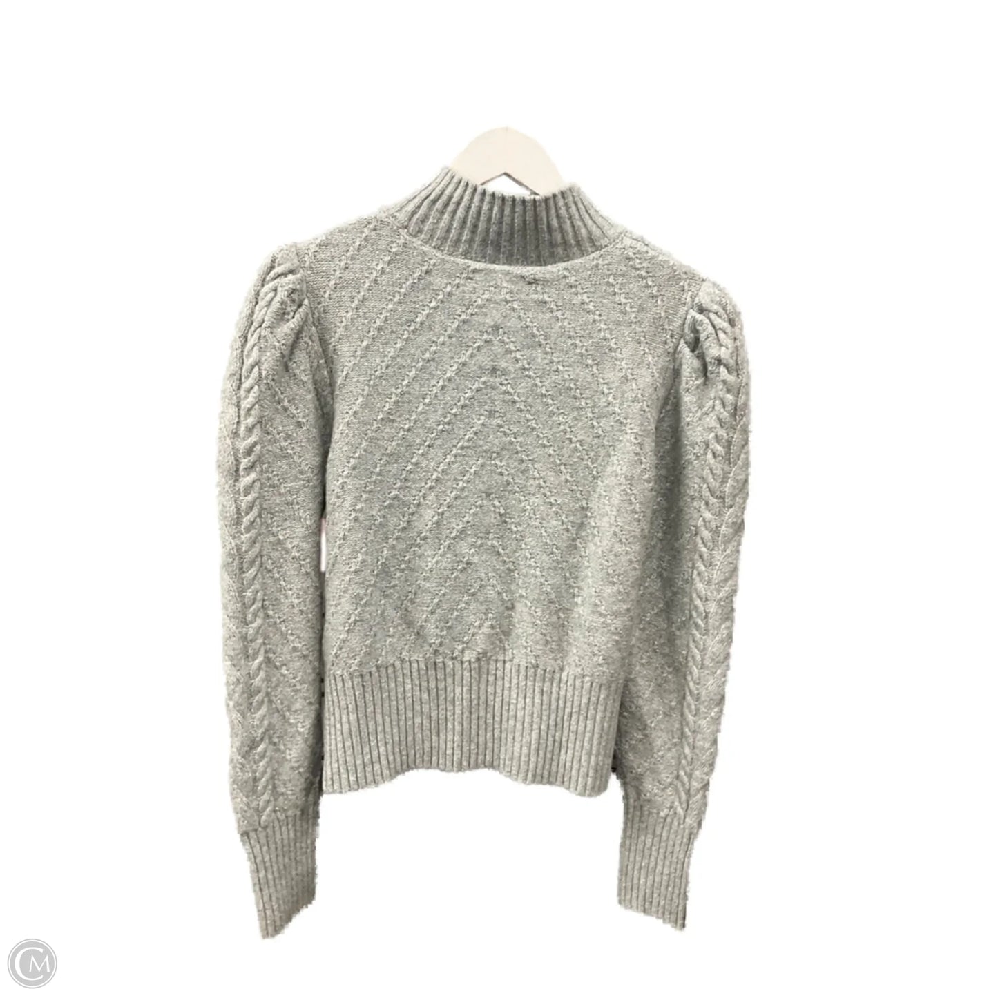 Sweater By Loft In Grey, Size: L