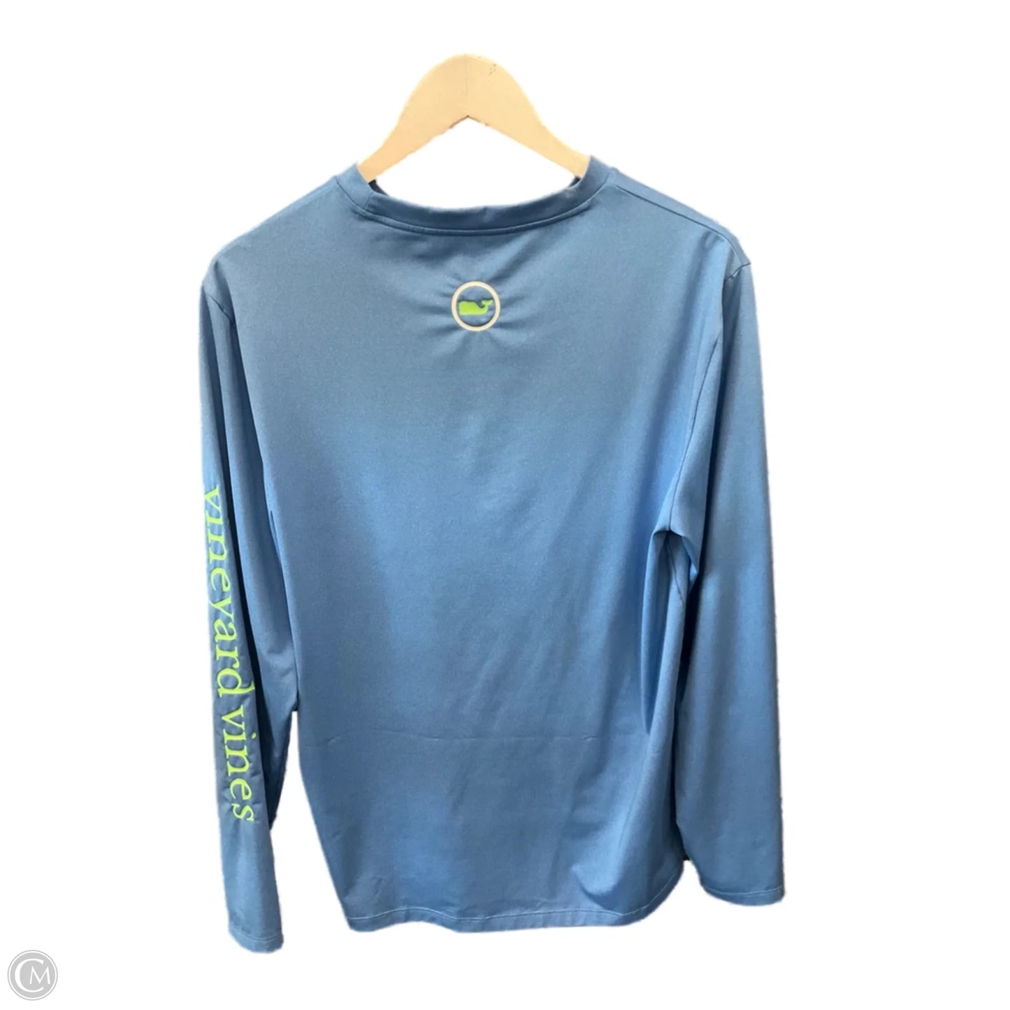 Athletic Top Long Sleeve Crewneck By Vineyard Vines In Blue, Size: S