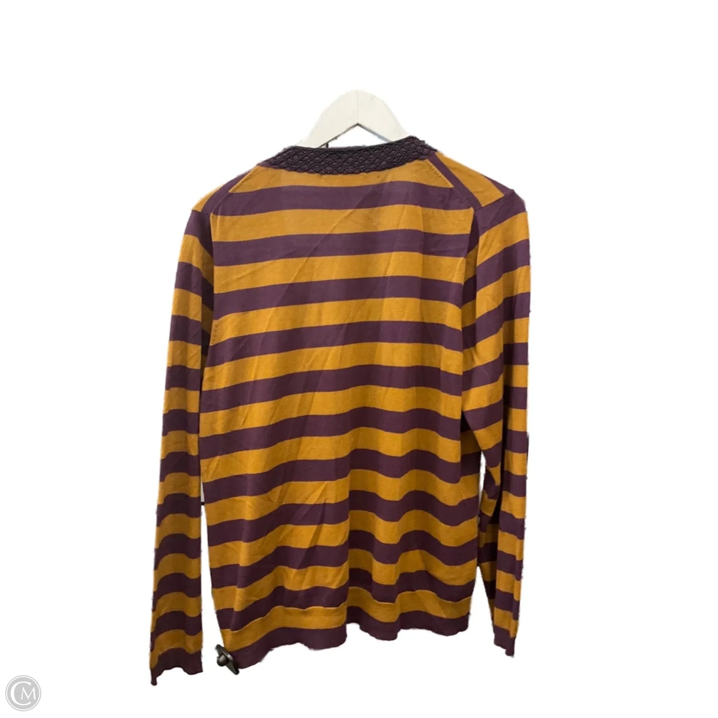 Sweater Cardigan By Boden In Purple, Size: 1x