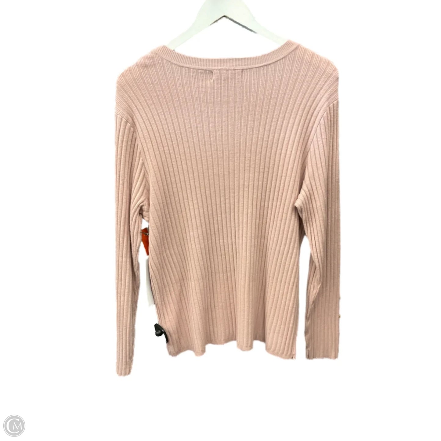 Sweater By Liz Claiborne In Pink, Size: Xl