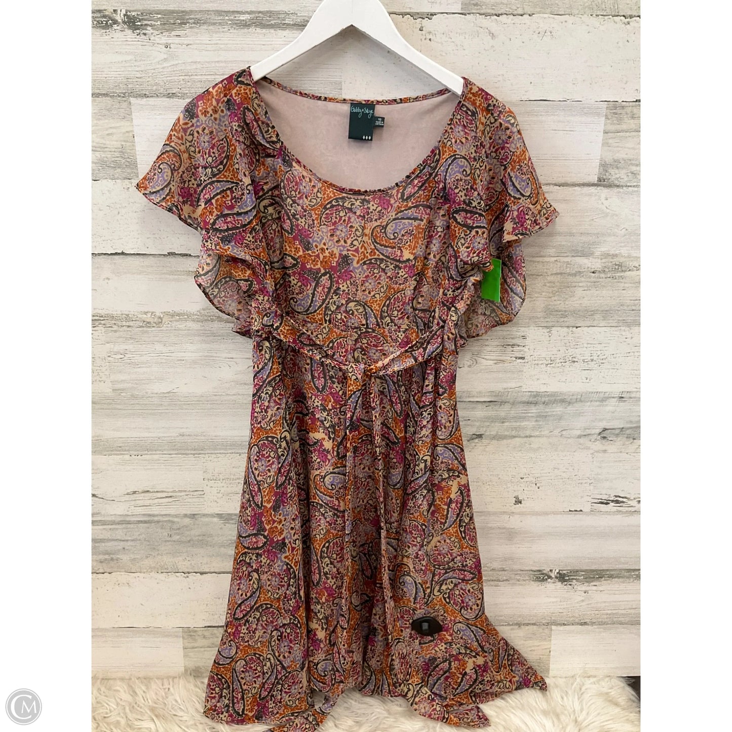 Dress Casual Midi By Gabby Skye In Multi-colored, Size: M