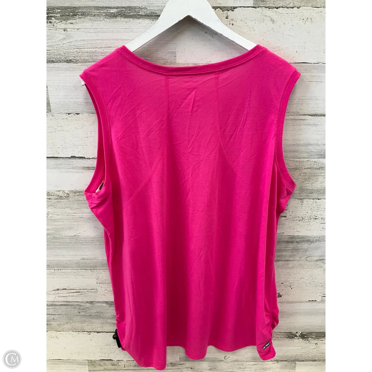 Athletic Top Short Sleeve By Danskin Now In Pink, Size: 4x