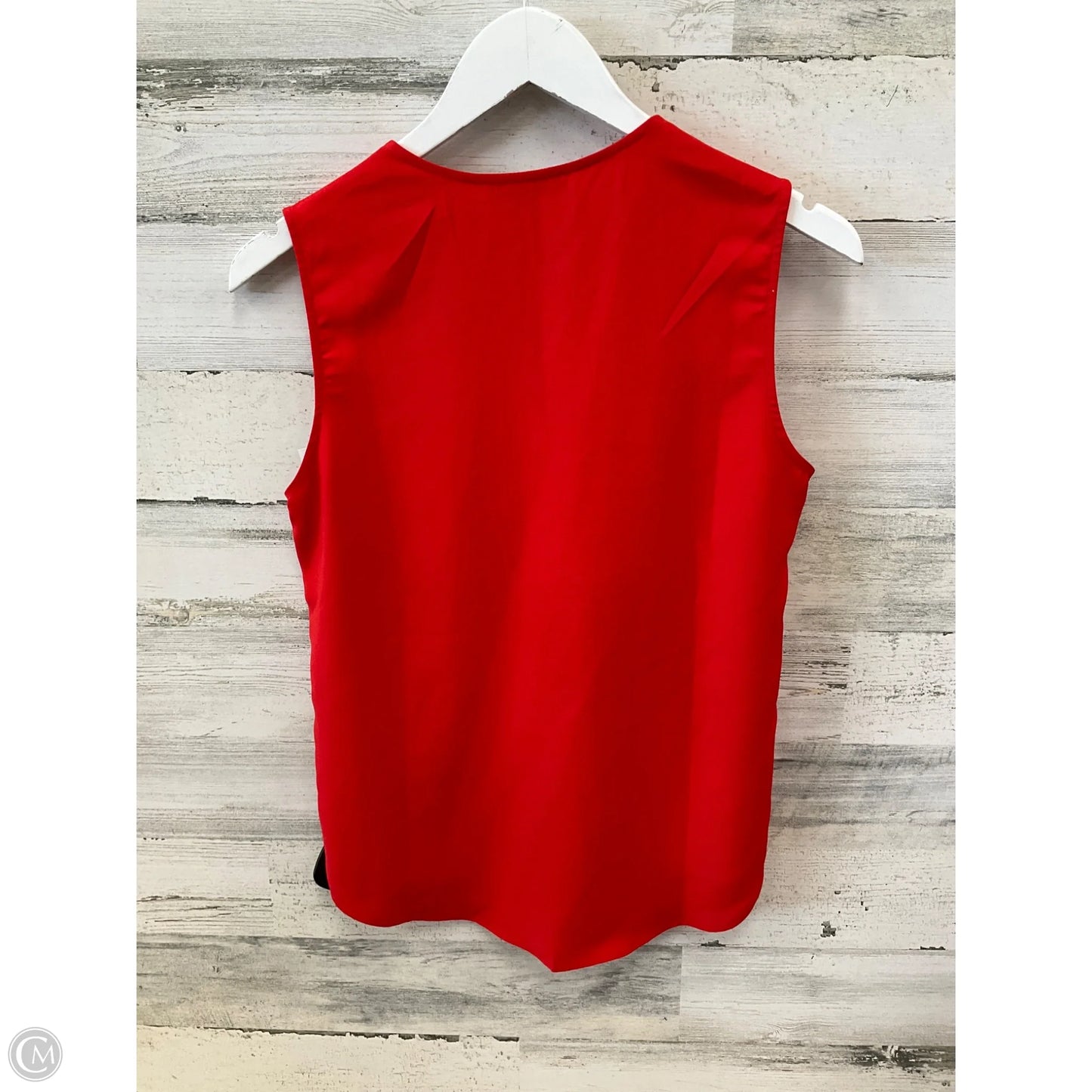 Top Sleeveless By J. Crew In Red, Size: Xs