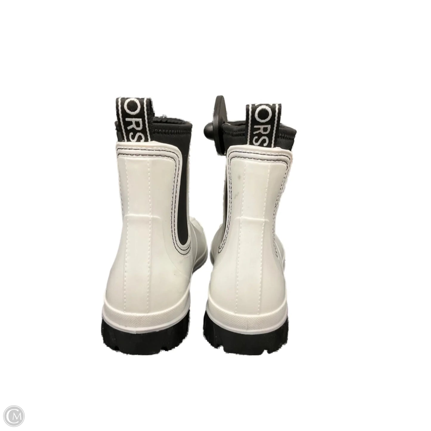 Boots Designer By Michael Kors In White, Size: 6