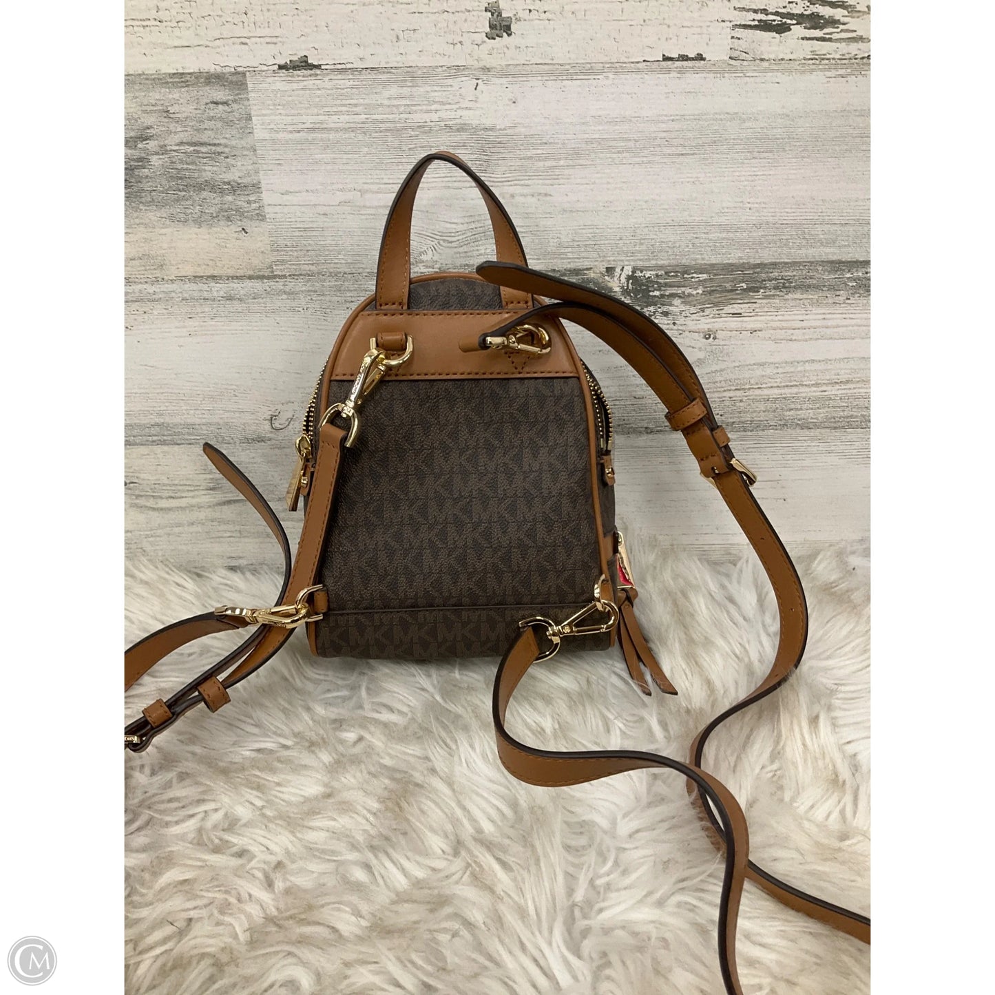 Backpack Designer By Michael Kors, Size: Small