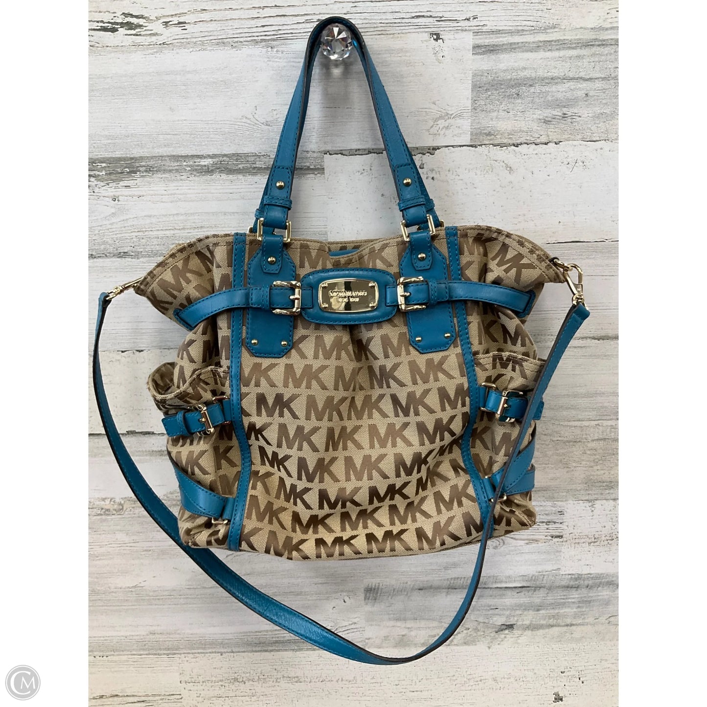 Handbag Designer By Michael Kors, Size: Large