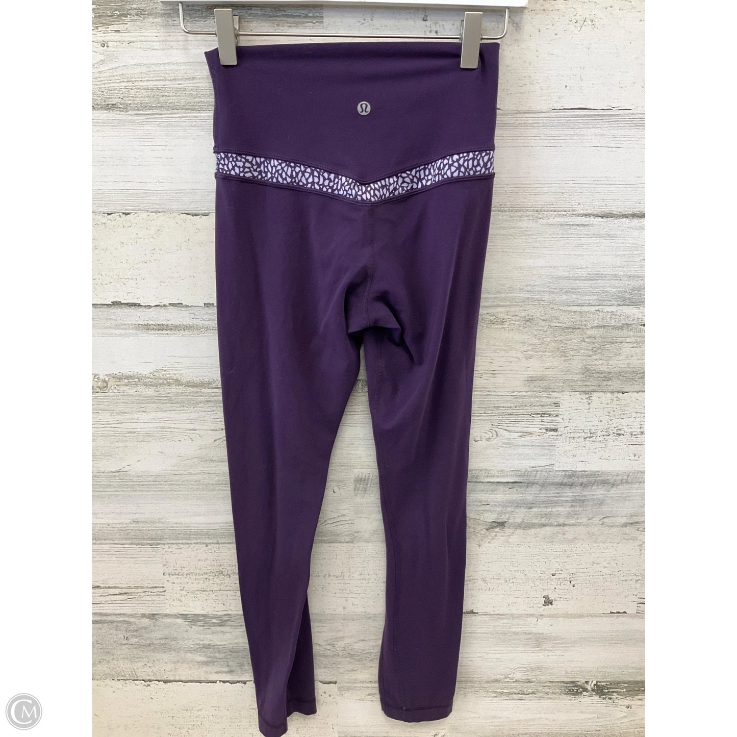 Athletic Leggings By Lululemon In Purple, Size: 4