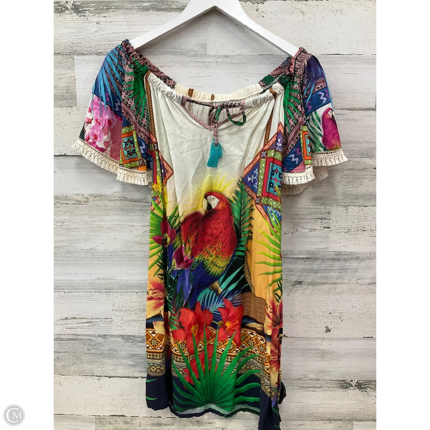 Swimwear Cover-up By Cmf In Multi-colored, Size: S