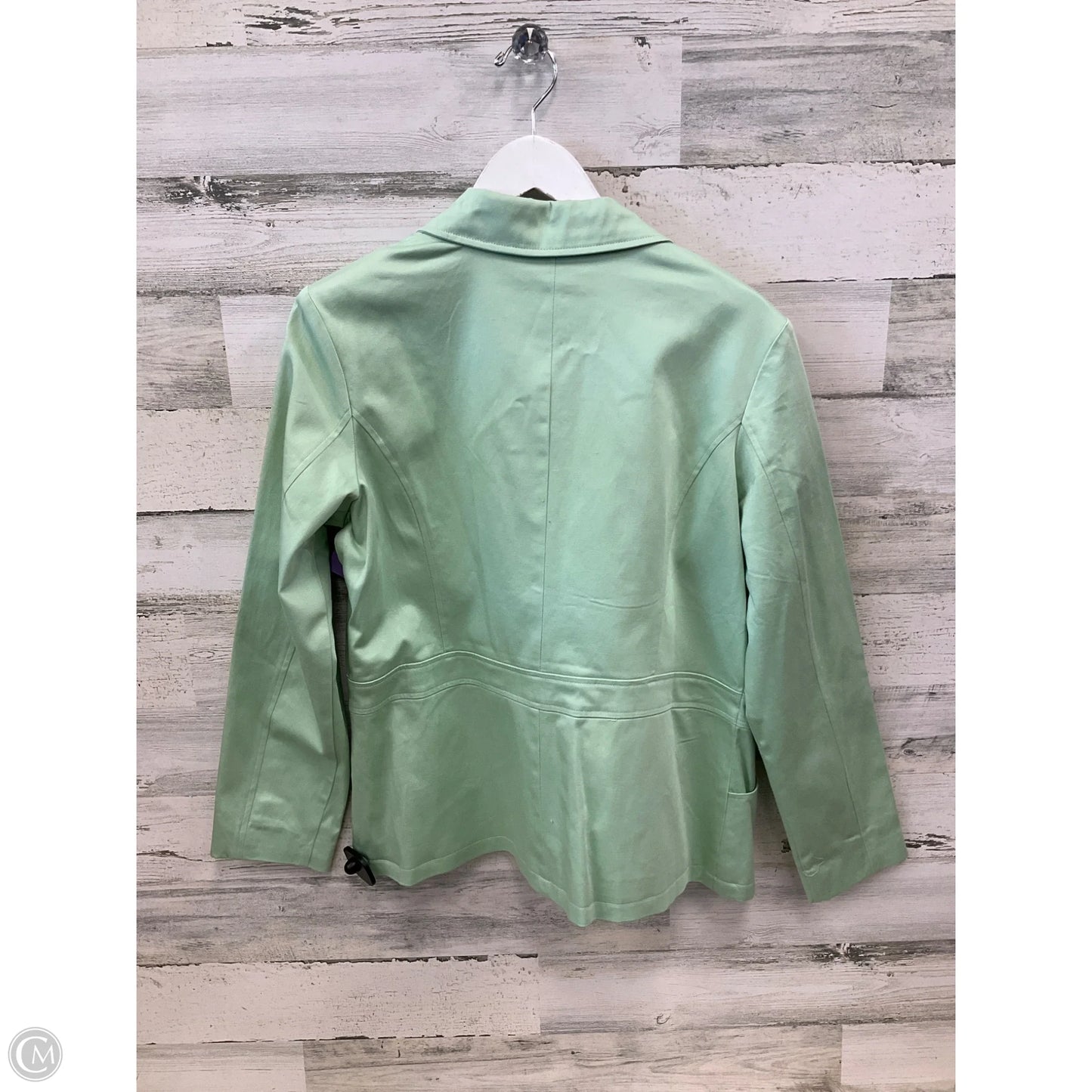 Blazer By Dialogue Qvc In Green, Size: L