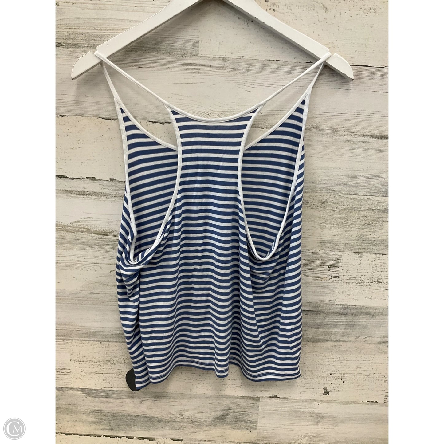Tank Top By Aerie In Blue & White, Size: M
