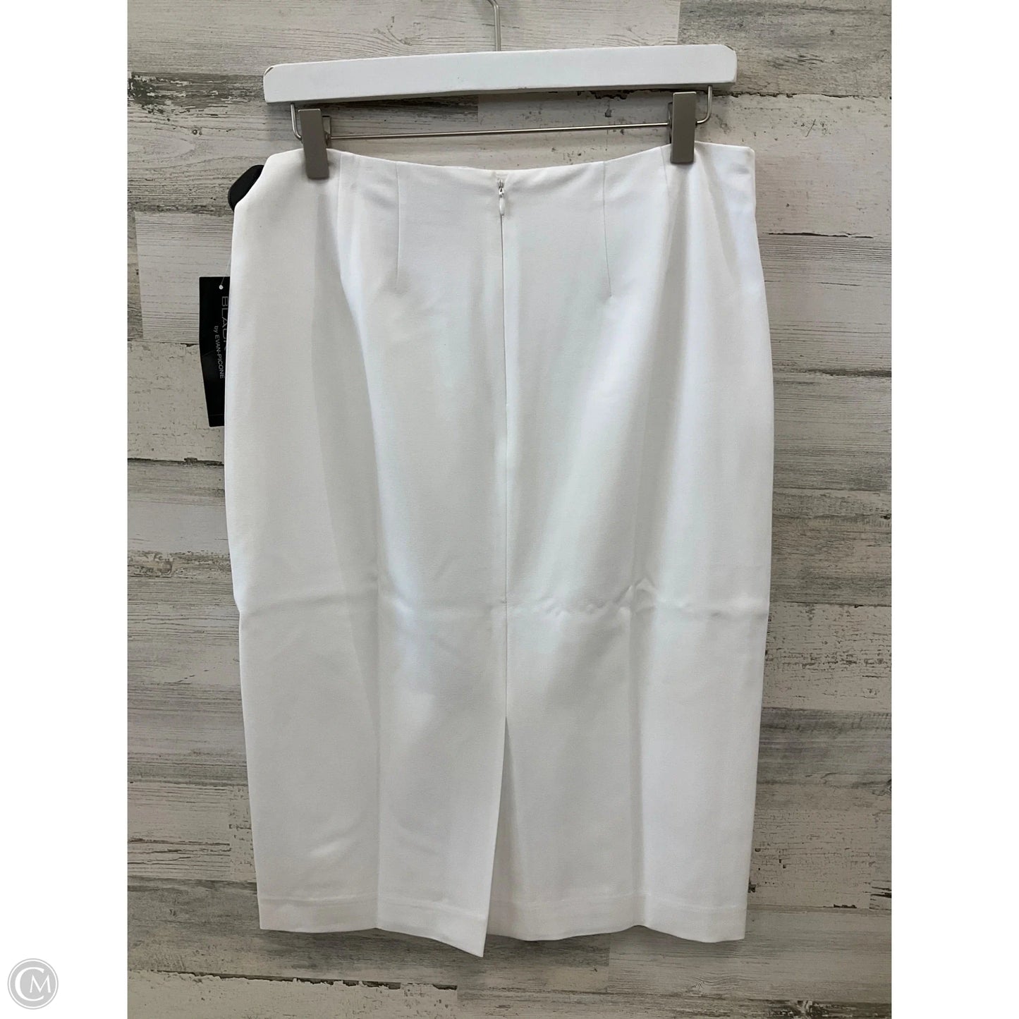 Skirt Midi By Evan-picone In White, Size: 8