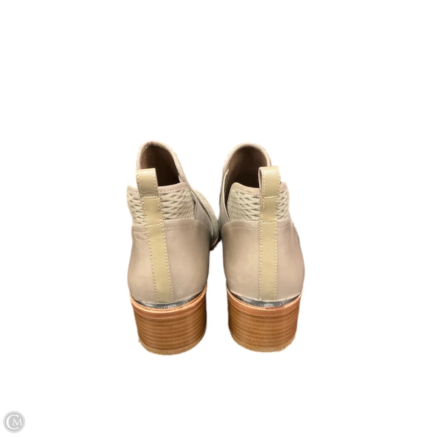 Boots Ankle Heels By Donald Pliner In Taupe, Size: 8.5