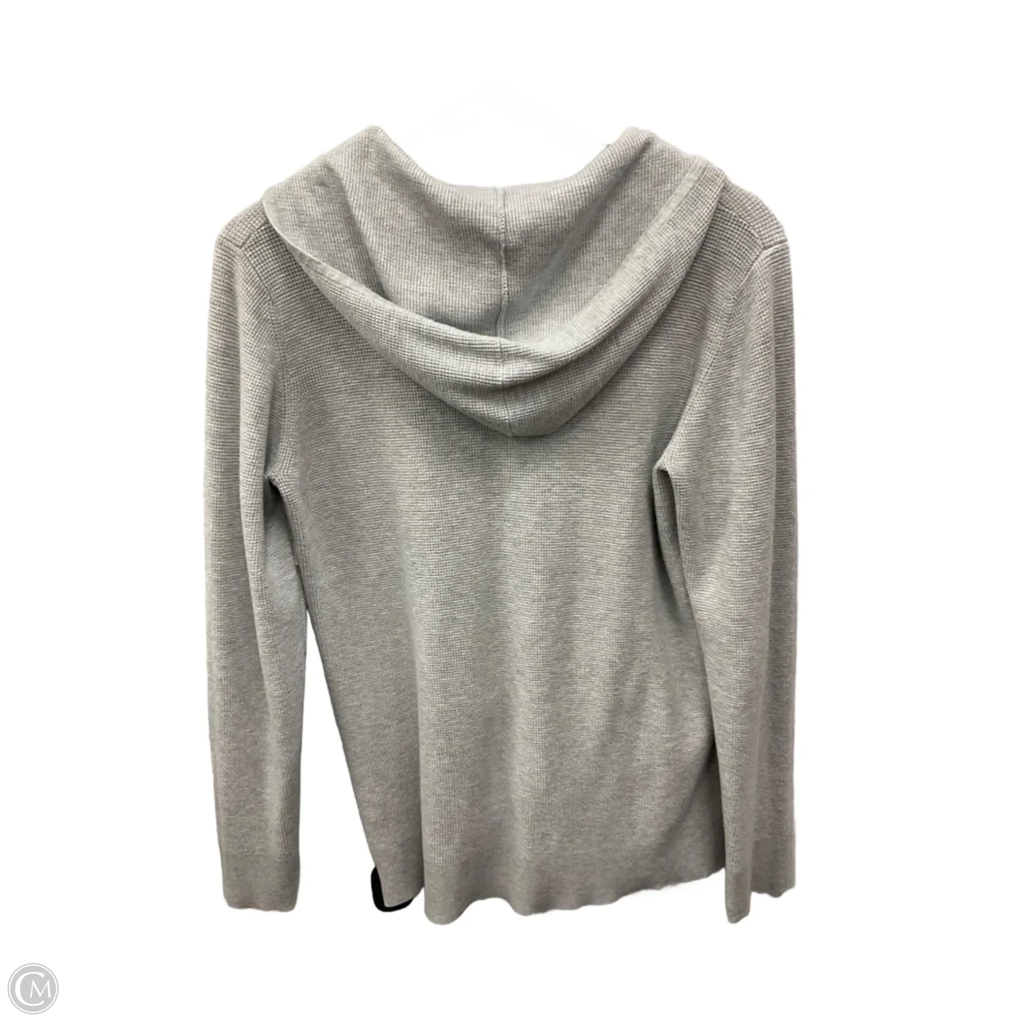 Sweater Cardigan By Evolution In Grey, Size: Xl