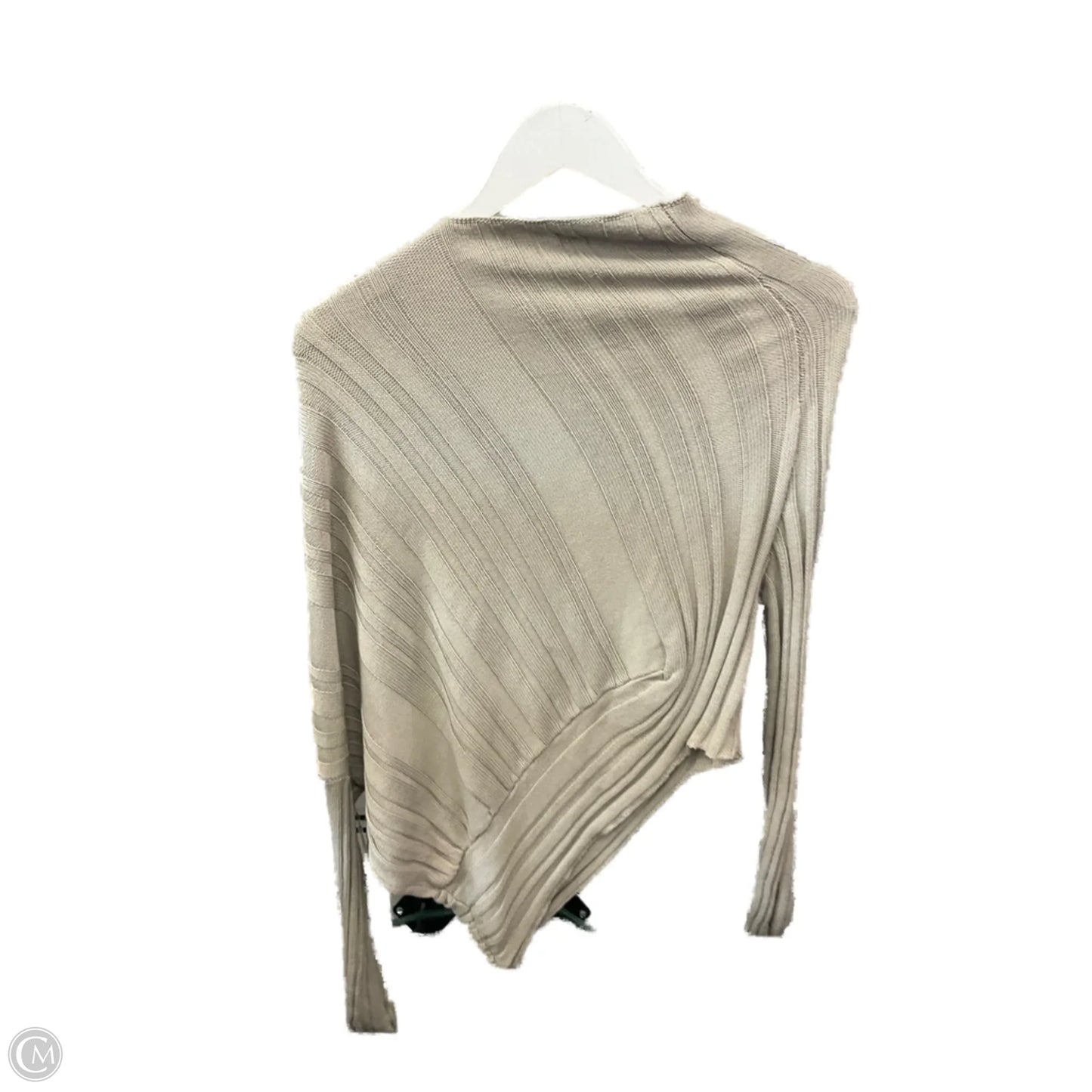 Top Long Sleeve Luxury Designer By Alexander Wang In Tan, Size: S