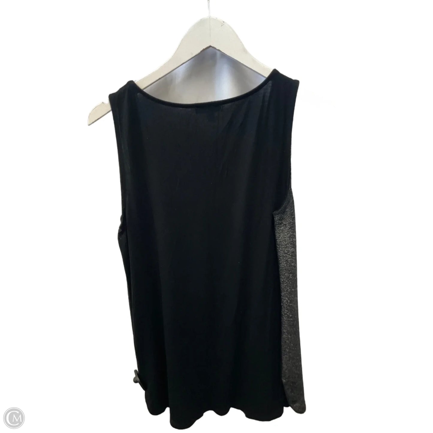 Top Sleeveless By Cupio In Black, Size: L