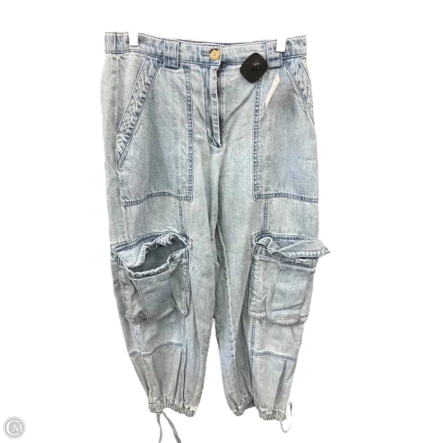 Jeans Straight By Abercrombie And Fitch In Blue Denim, Size: 6