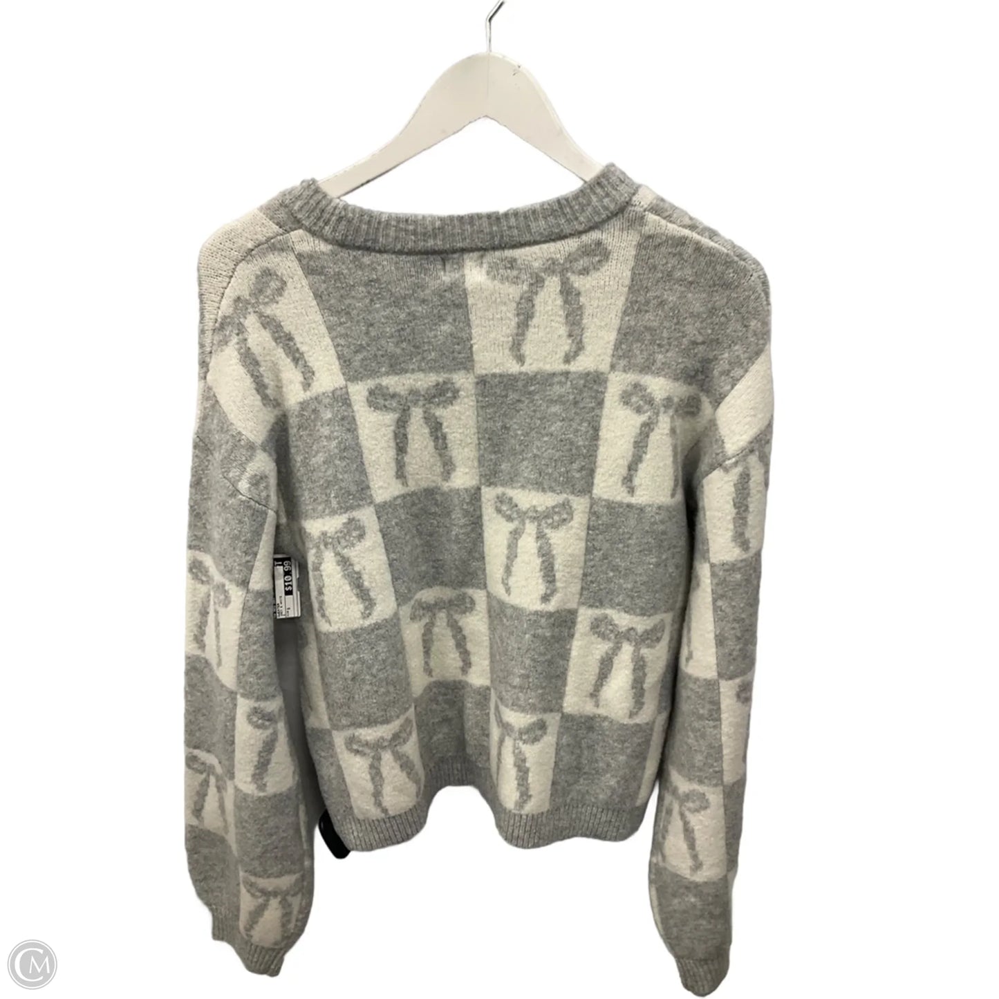 Sweater By A New Day In Grey & White, Size: S