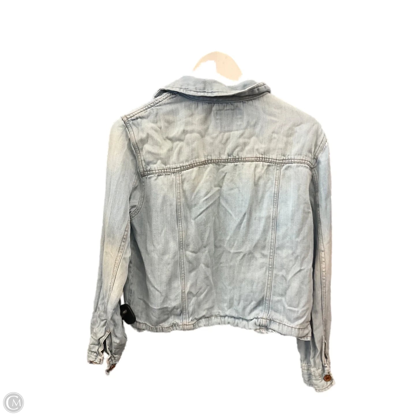 Jacket Denim By Thread And Supply In Blue Denim, Size: S