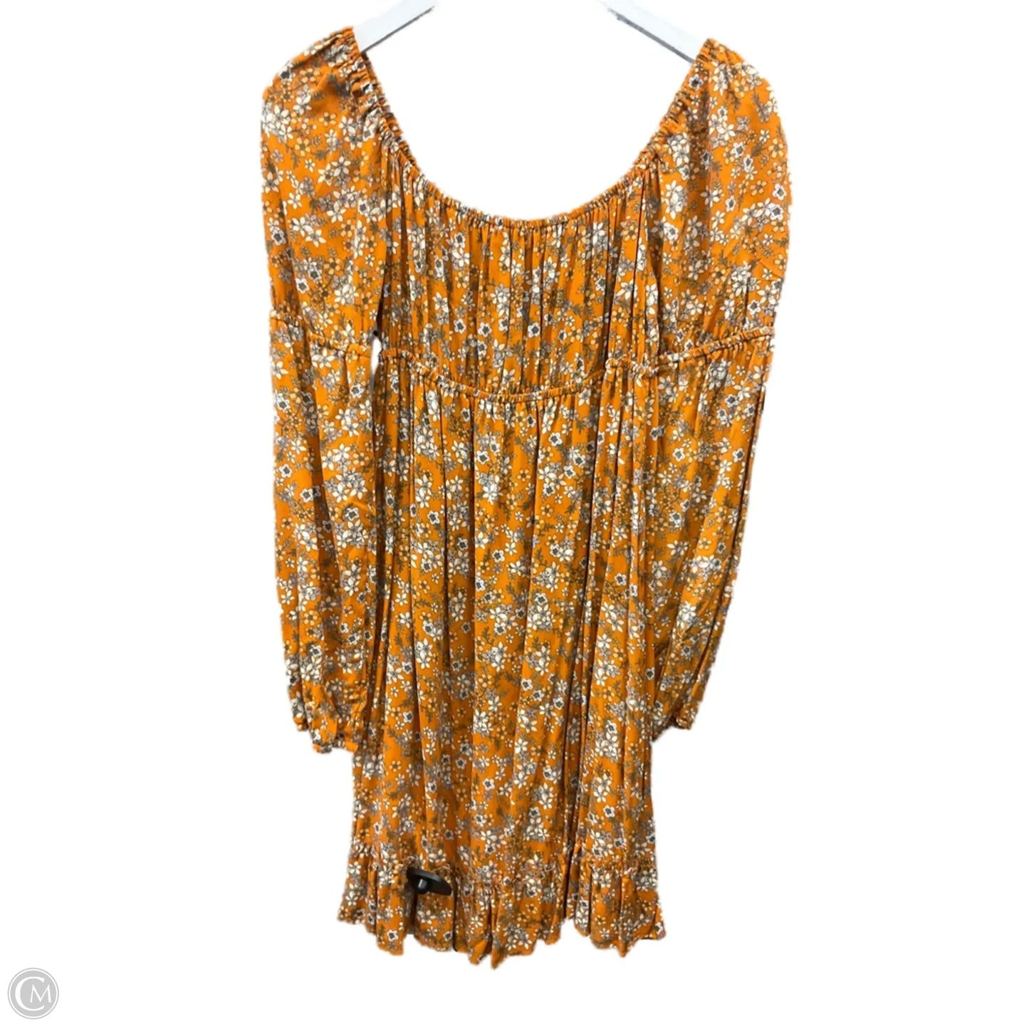 Dress Casual Short By Clothes Mentor In Orange, Size: S