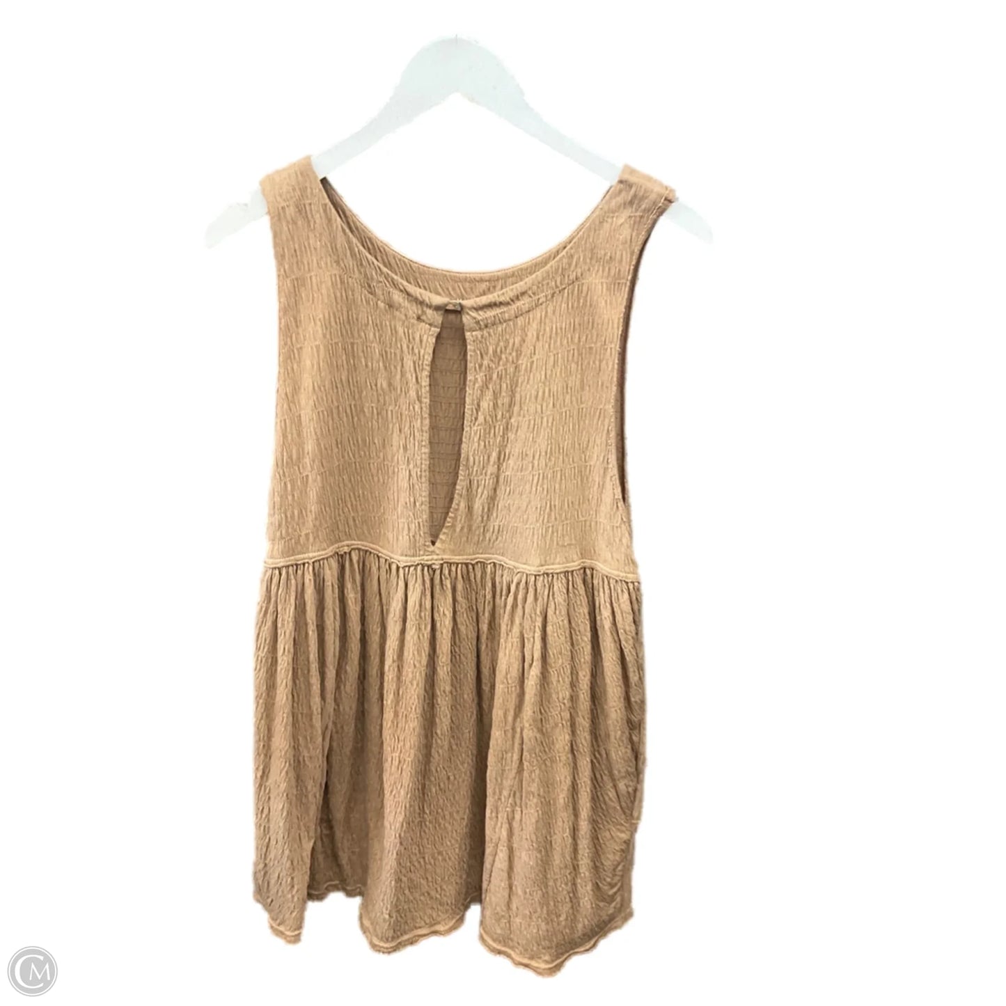 Tunic Sleeveless By Free People In Tan, Size: Xs