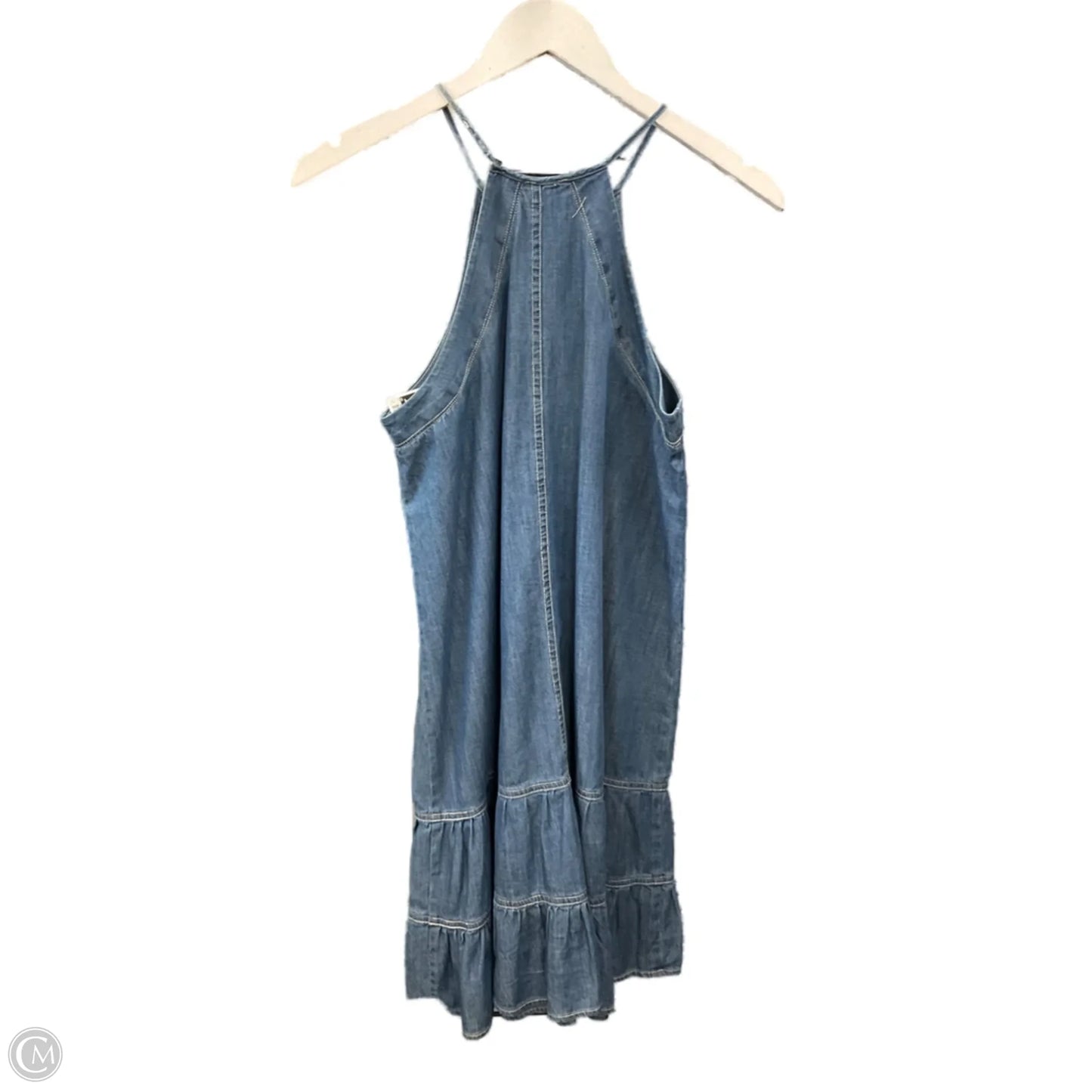 Dress Casual Short By Cece In Blue Denim, Size: Xs