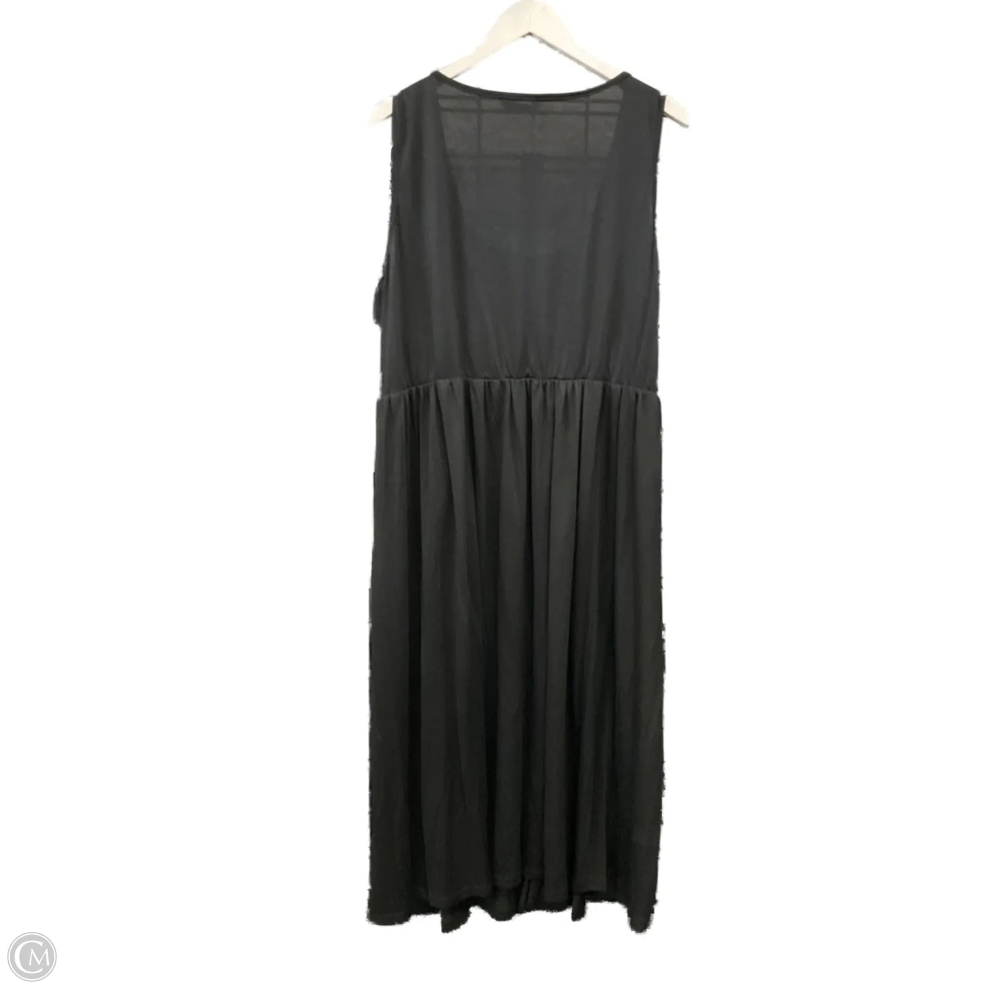 Dress Casual Midi By Clothes Mentor In Black, Size: 3x