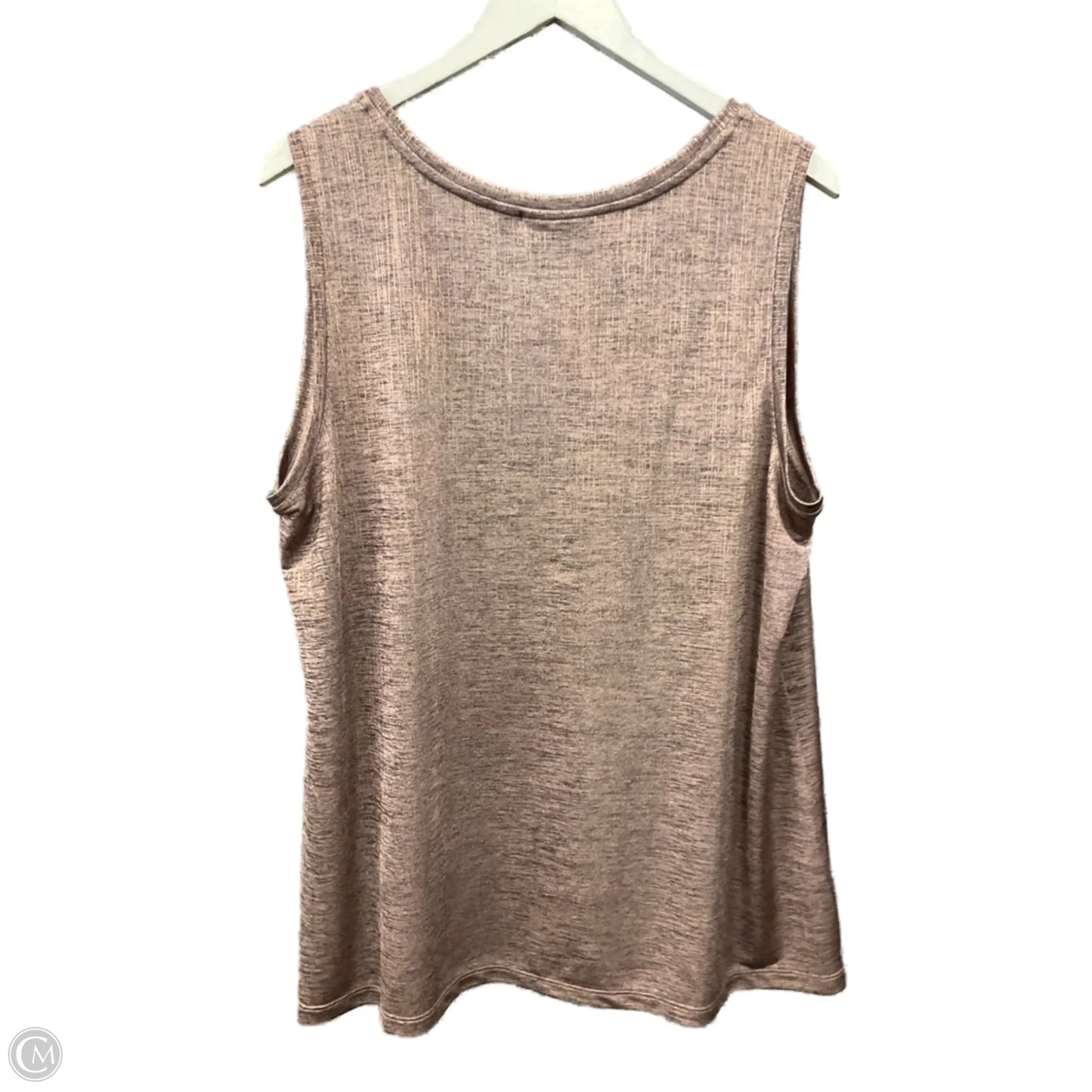 Top Sleeveless By Susan Graver In Pink, Size: 1x