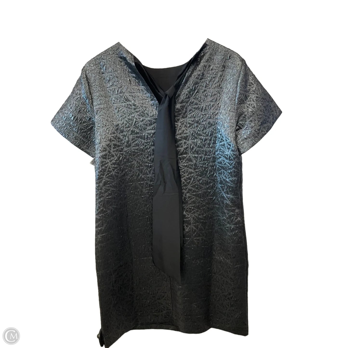 Dress Party Midi By Loft In Silver, Size: S