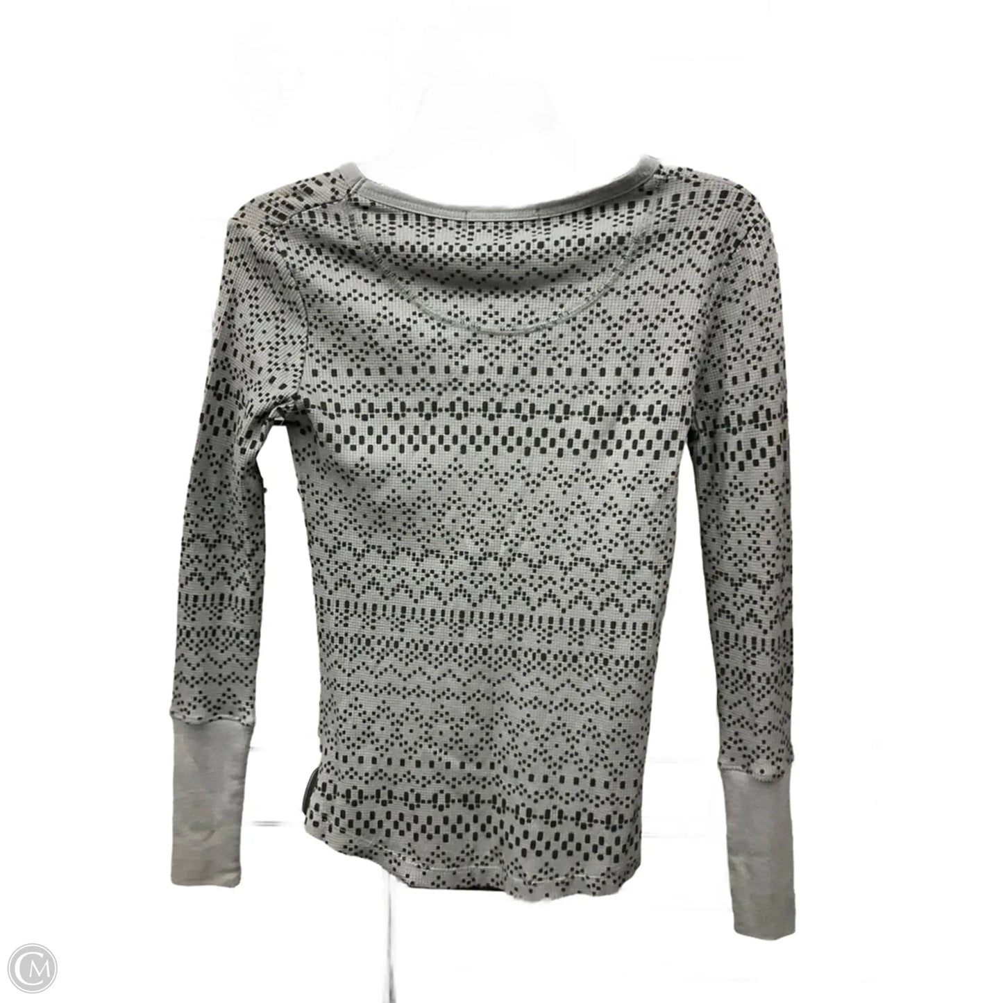 Top Long Sleeve By Orvis In Grey, Size: Xs