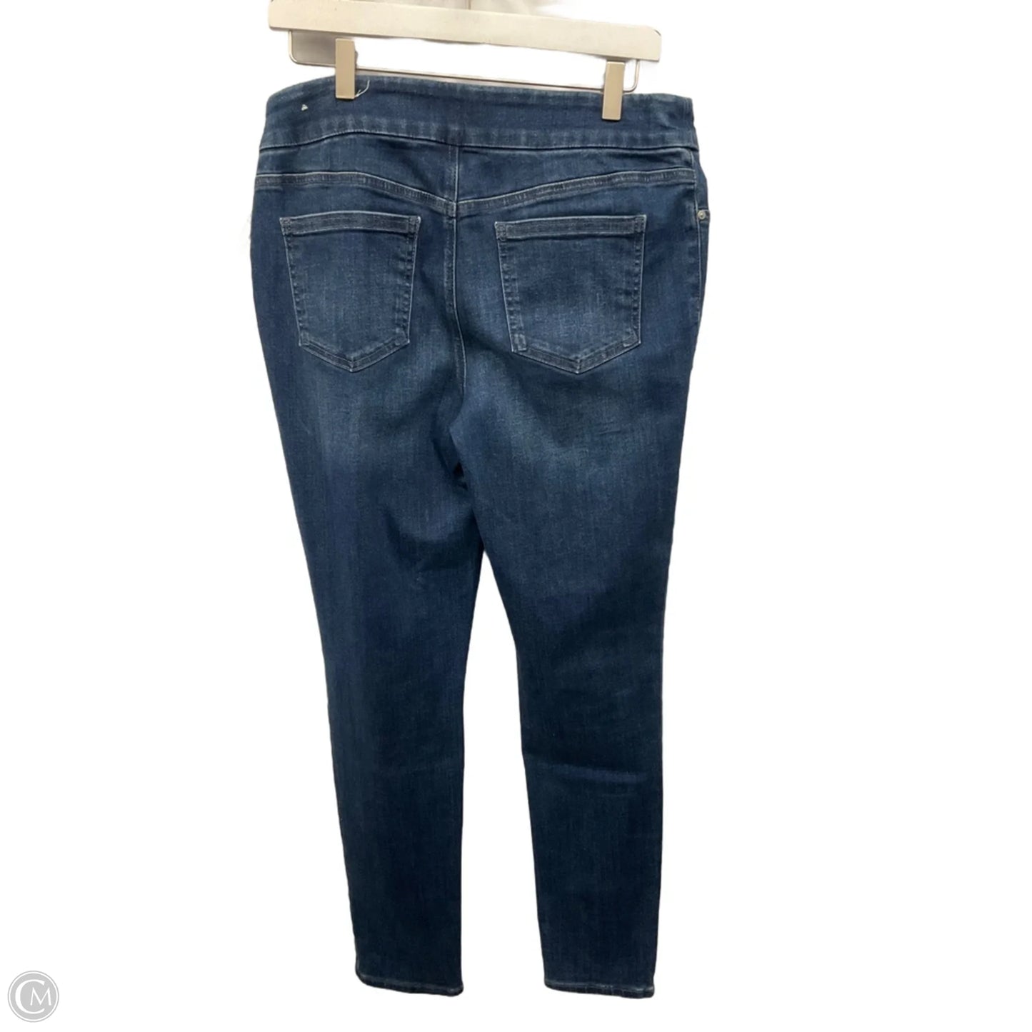 Jeans Jeggings By Chicos In Blue Denim, Size: 6