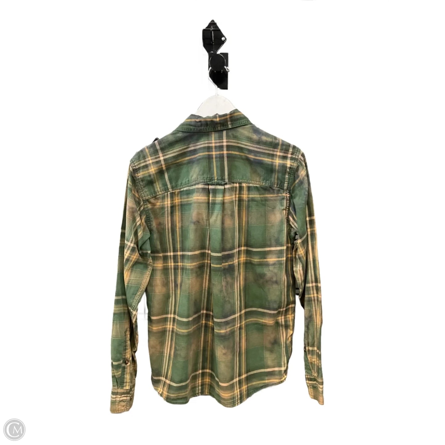 Top Long Sleeve By Clothes Mentor In Green, Size: S