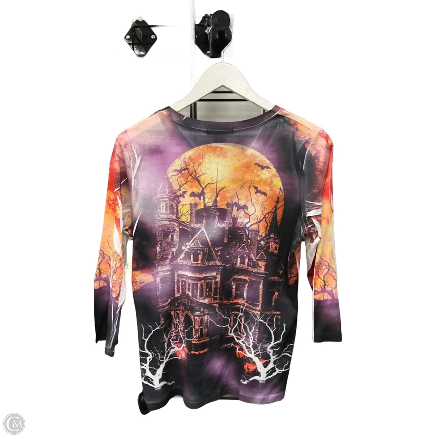 Top Long Sleeve By Sml In Purple, Size: S