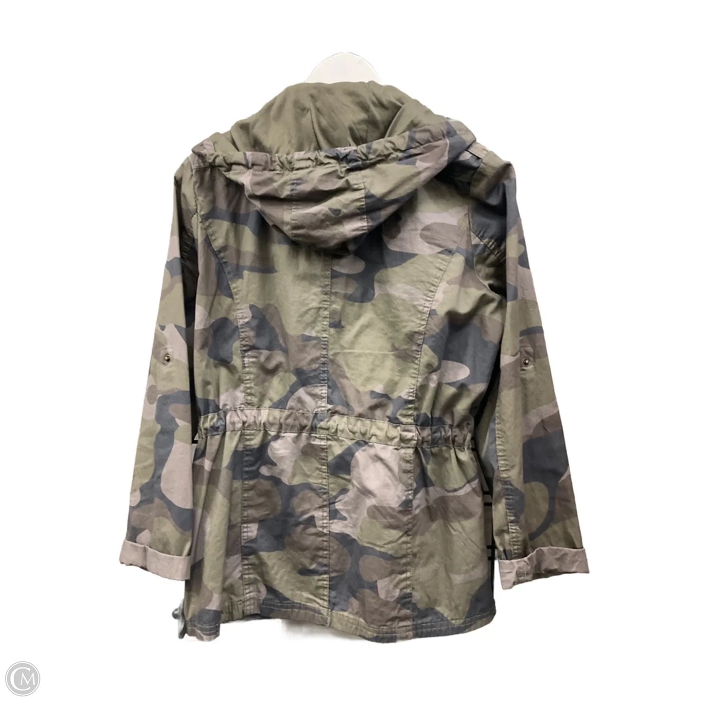 Jacket Utility By Clothes Mentor In Camouflage Print, Size: M