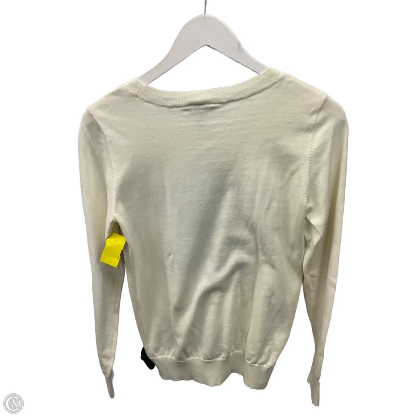 Sweater By Loft In Cream, Size: S