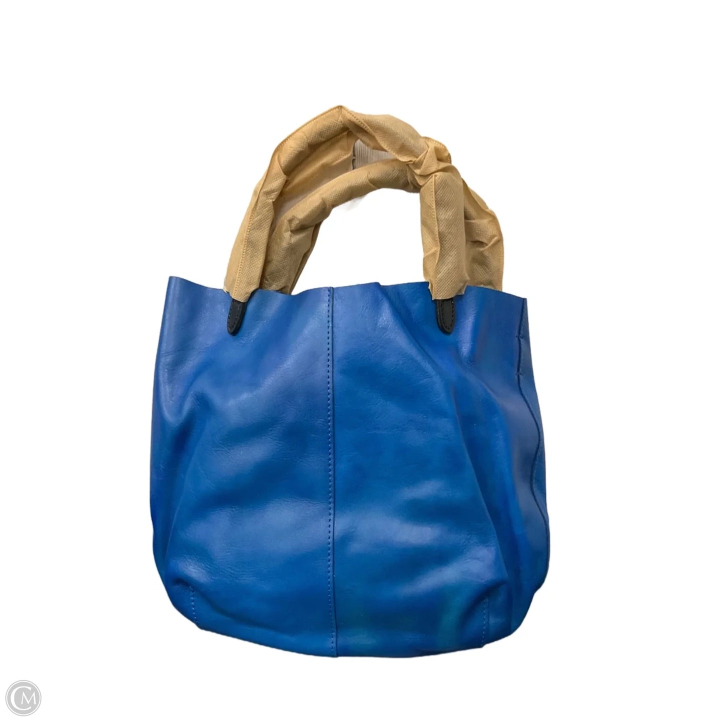Handbag Leather By Clothes Mentor, Size: Medium